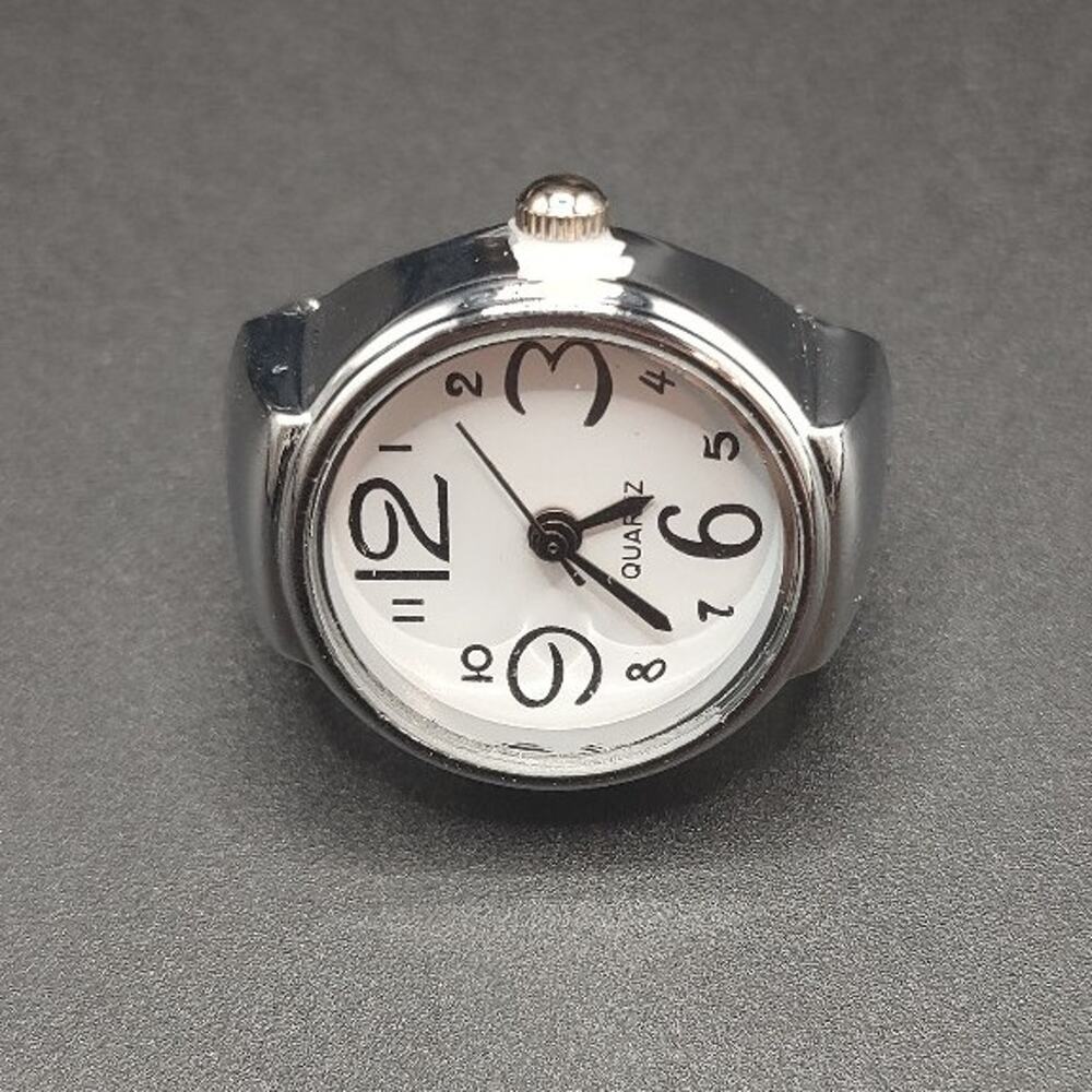 Ring Watch Silver Vintage men's Women's VTG BOHO Valentines Day Anniversary Gift
